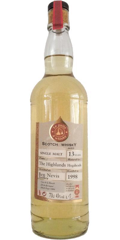 Ben Nevis 1998 JB Le puits a whisky