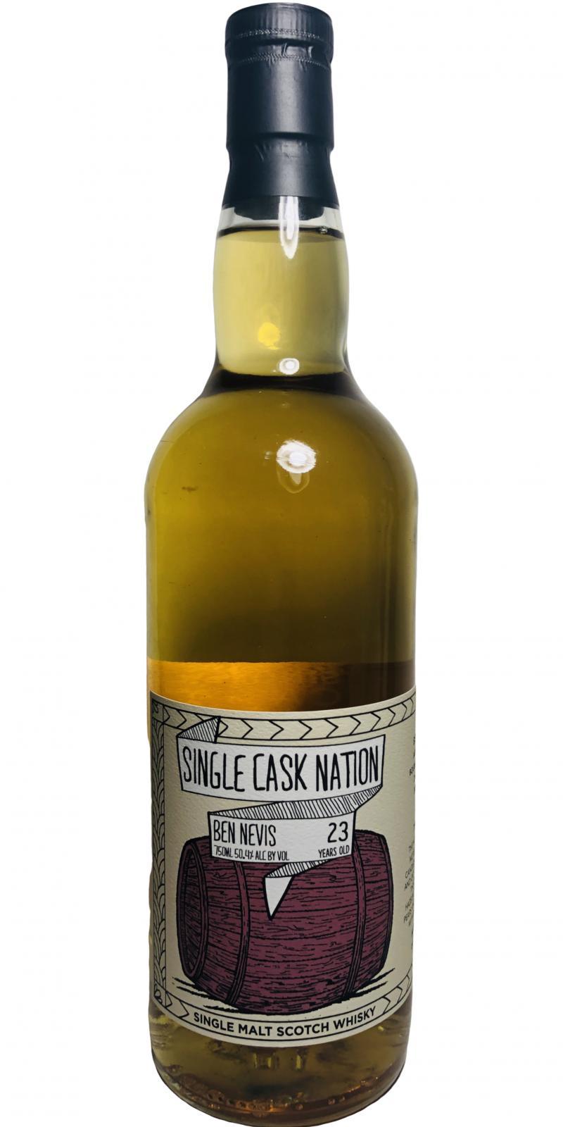 Ben Nevis 1996 JWC Single Cask Nation