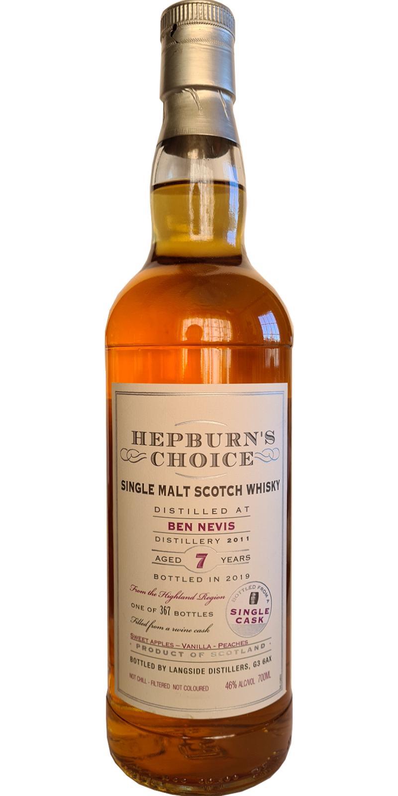 Ben Nevis 2011 LsD Hepburn's Choice