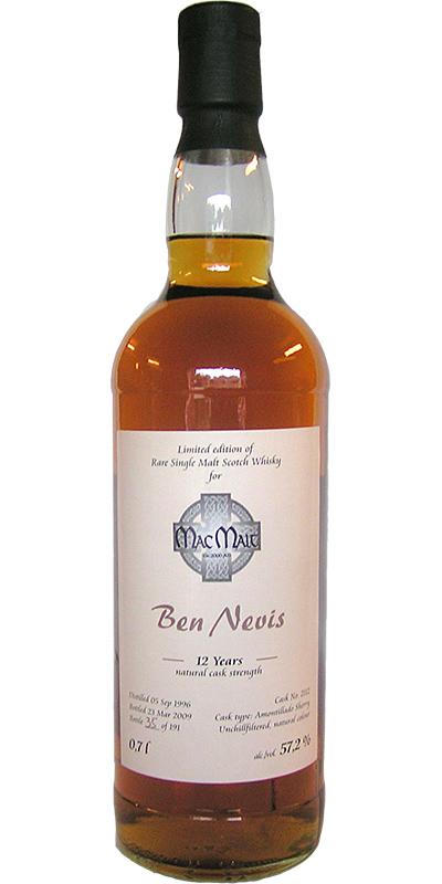 Ben Nevis 1996 McM The Brotherhood of Malt