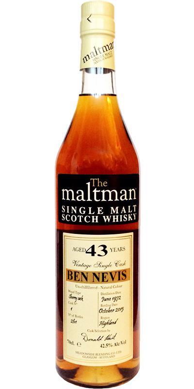 Ben Nevis 1972 MBl The Maltman