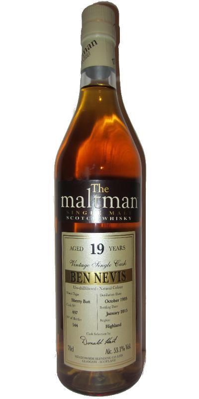 Ben Nevis 1995 MBl The Maltman