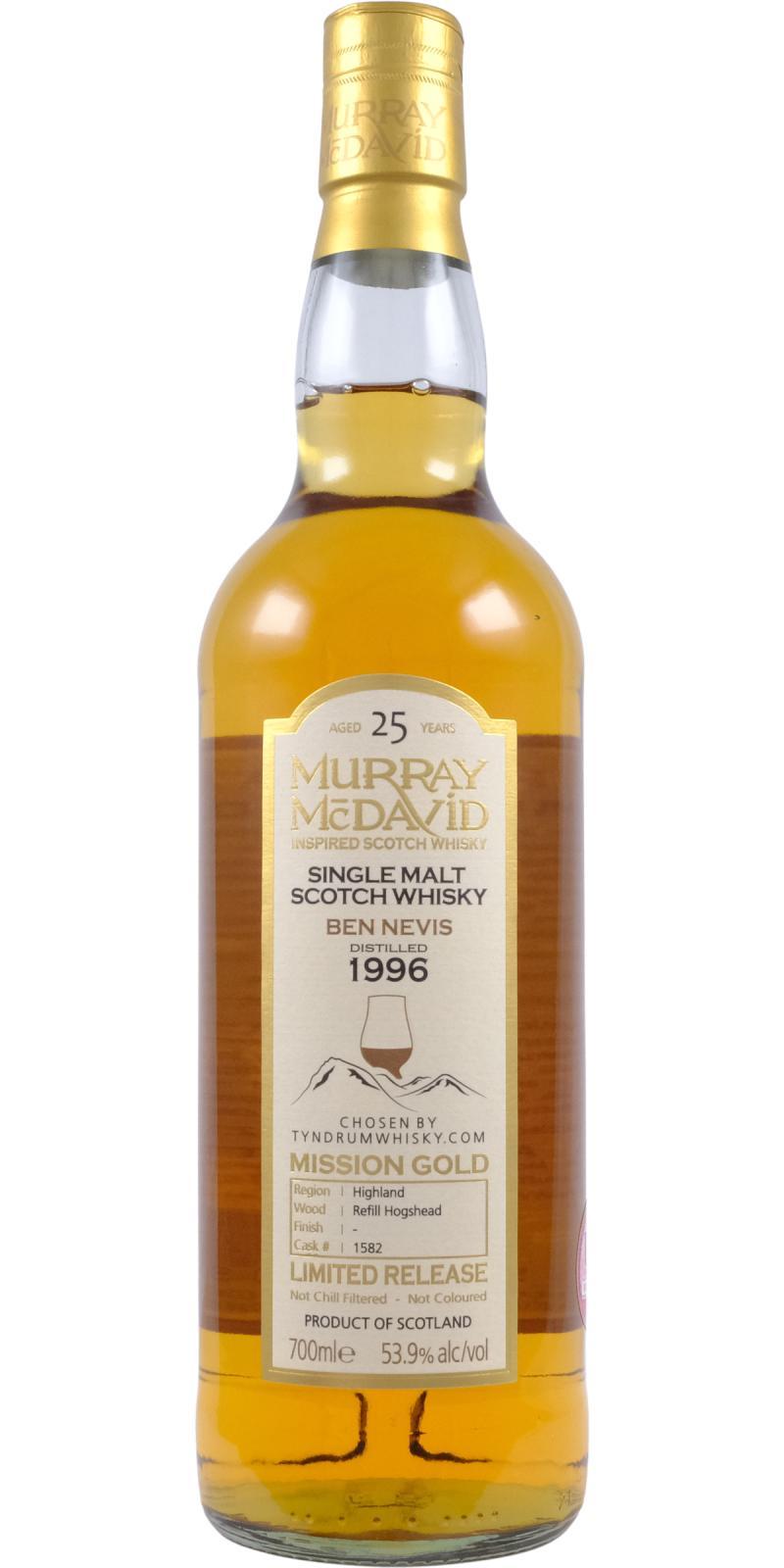 Ben Nevis 1996 MM Mission Gold Limited Release