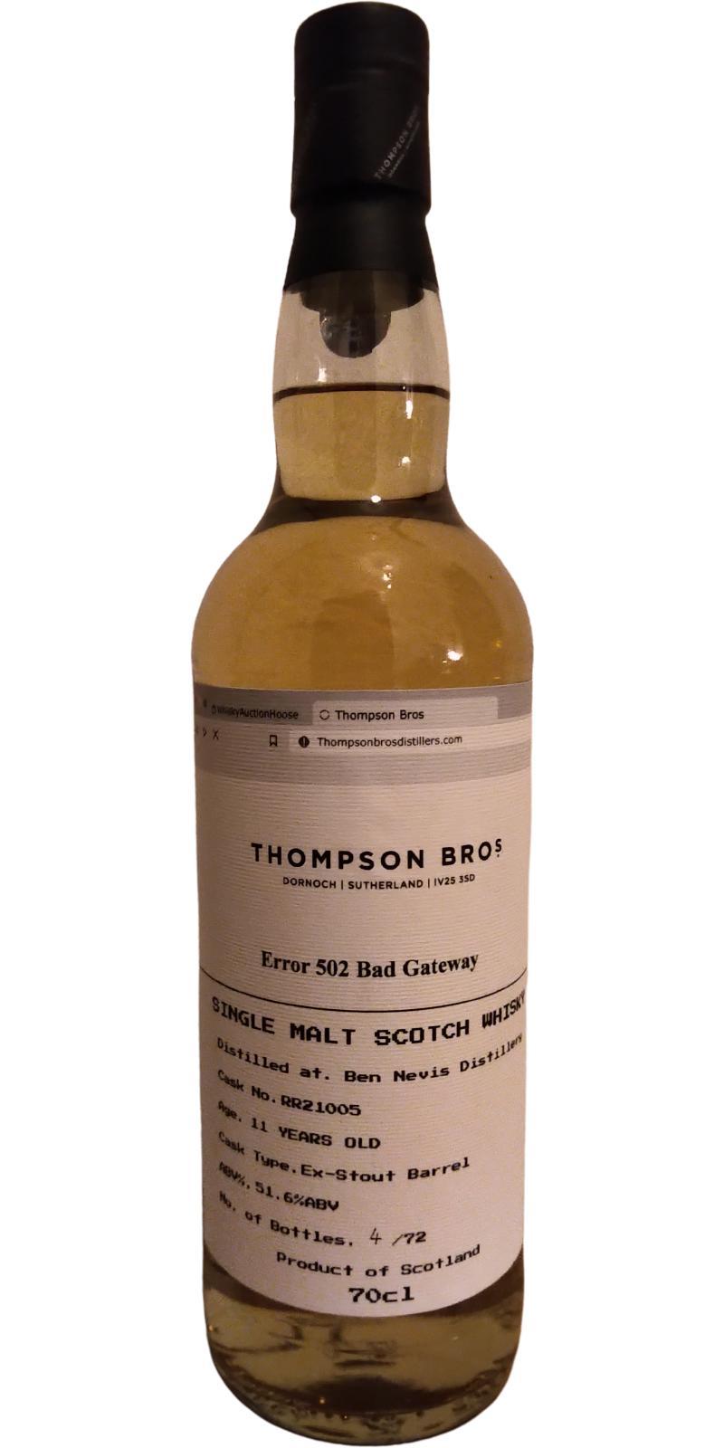 Ben Nevis 2012 PST Error 502 Bad Gateway