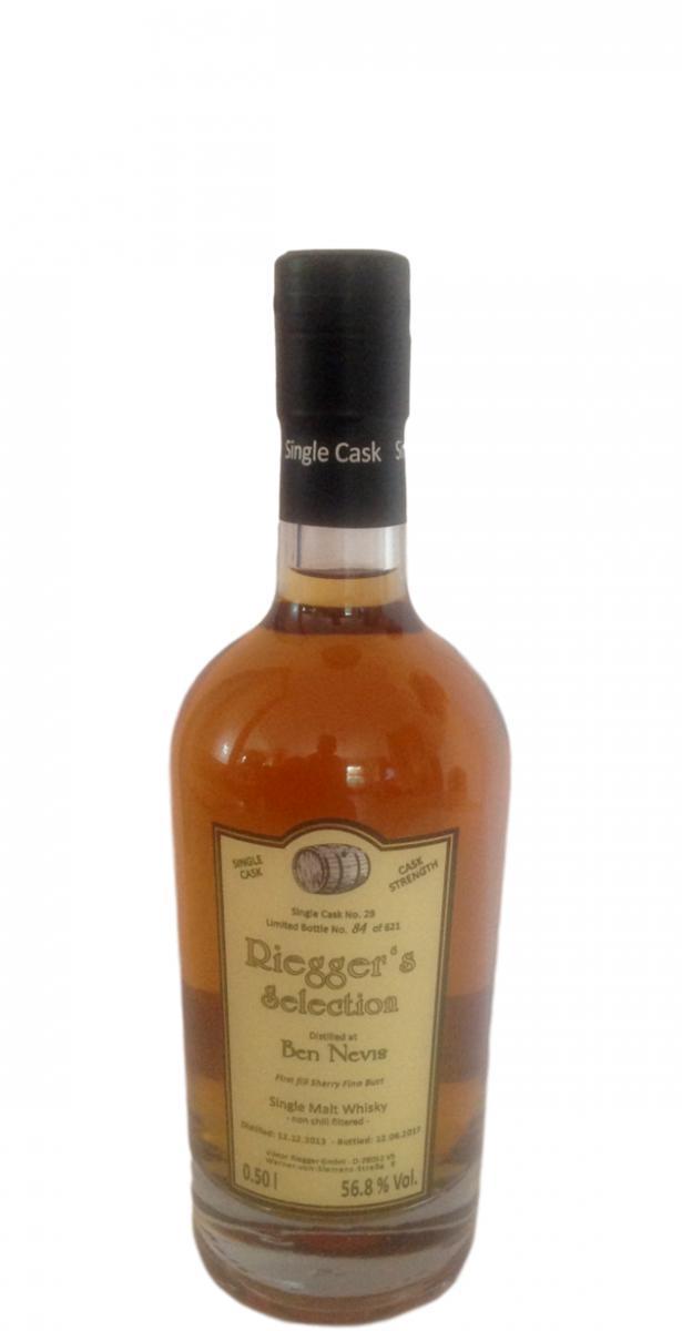 Ben Nevis 2013 RS Cask Strength