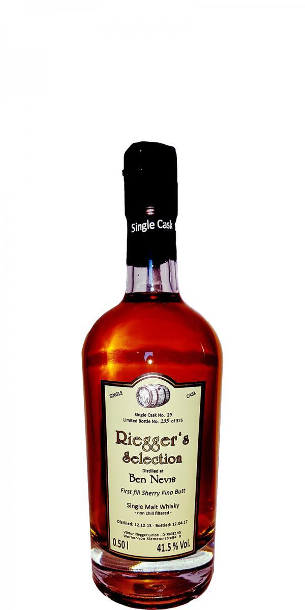 Ben Nevis 2013 RS Single Cask