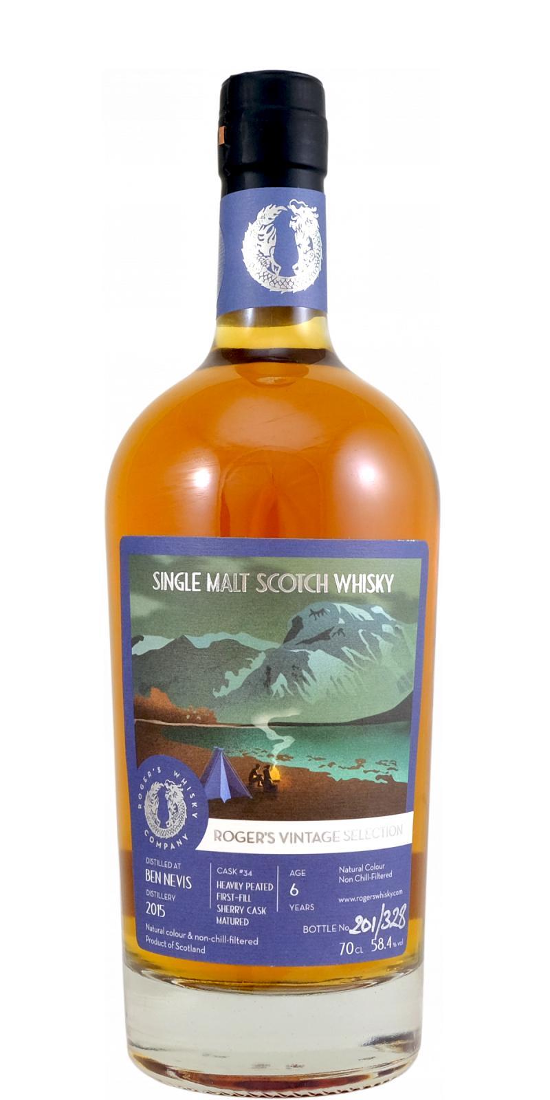 Ben Nevis 2015 RWCo Roger's Vintage Selection
