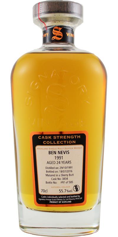 Ben Nevis 1991 SV Cask Strength Collection