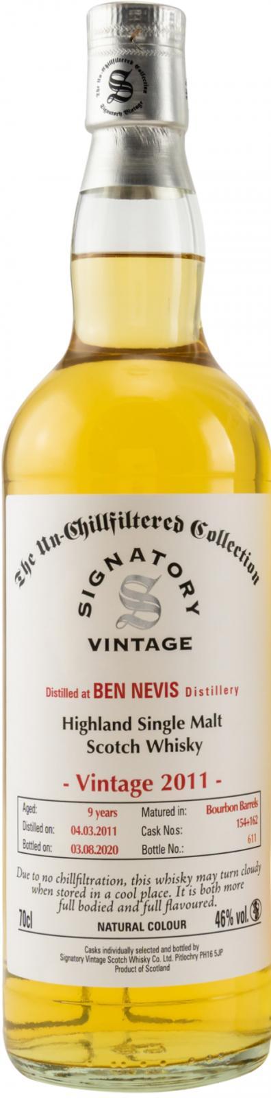 Ben Nevis 2011 SV The Un-Chillfiltered Collection