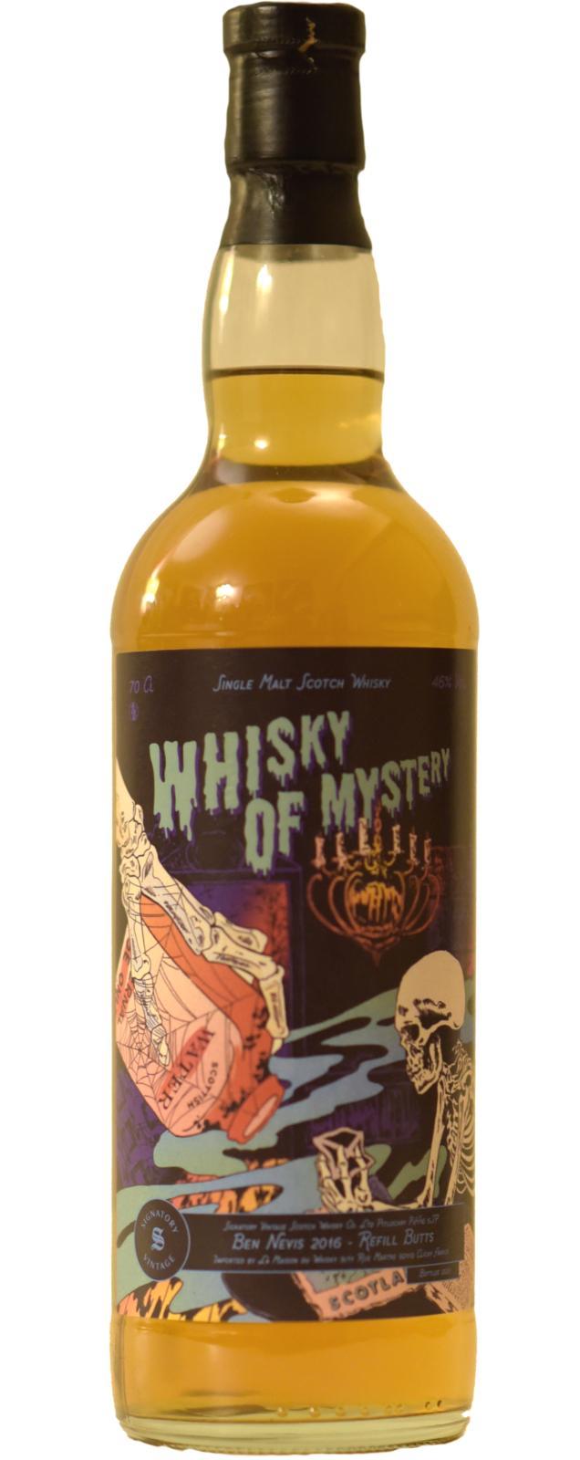 Ben Nevis 2016 SV Whisky of Mystery Black Friday