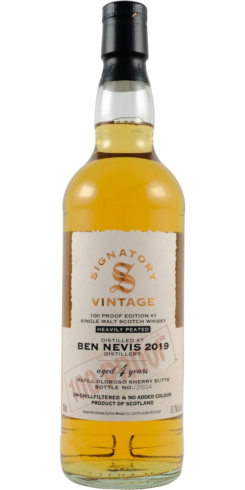Ben Nevis 2019 SV 100 Proof - Edition #1
