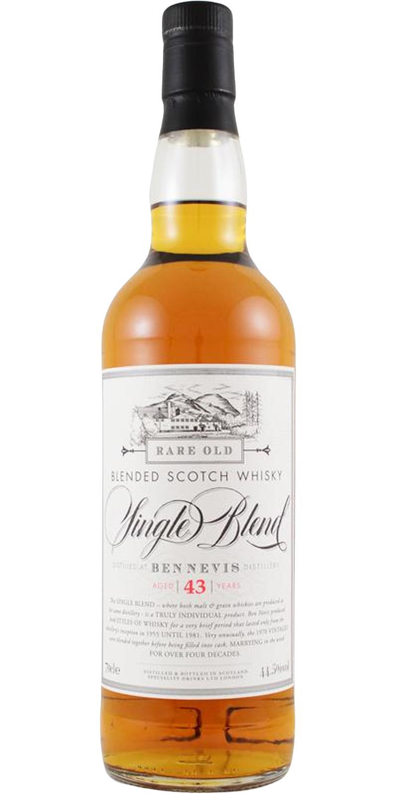 Ben Nevis 1970 SMS Single Blend