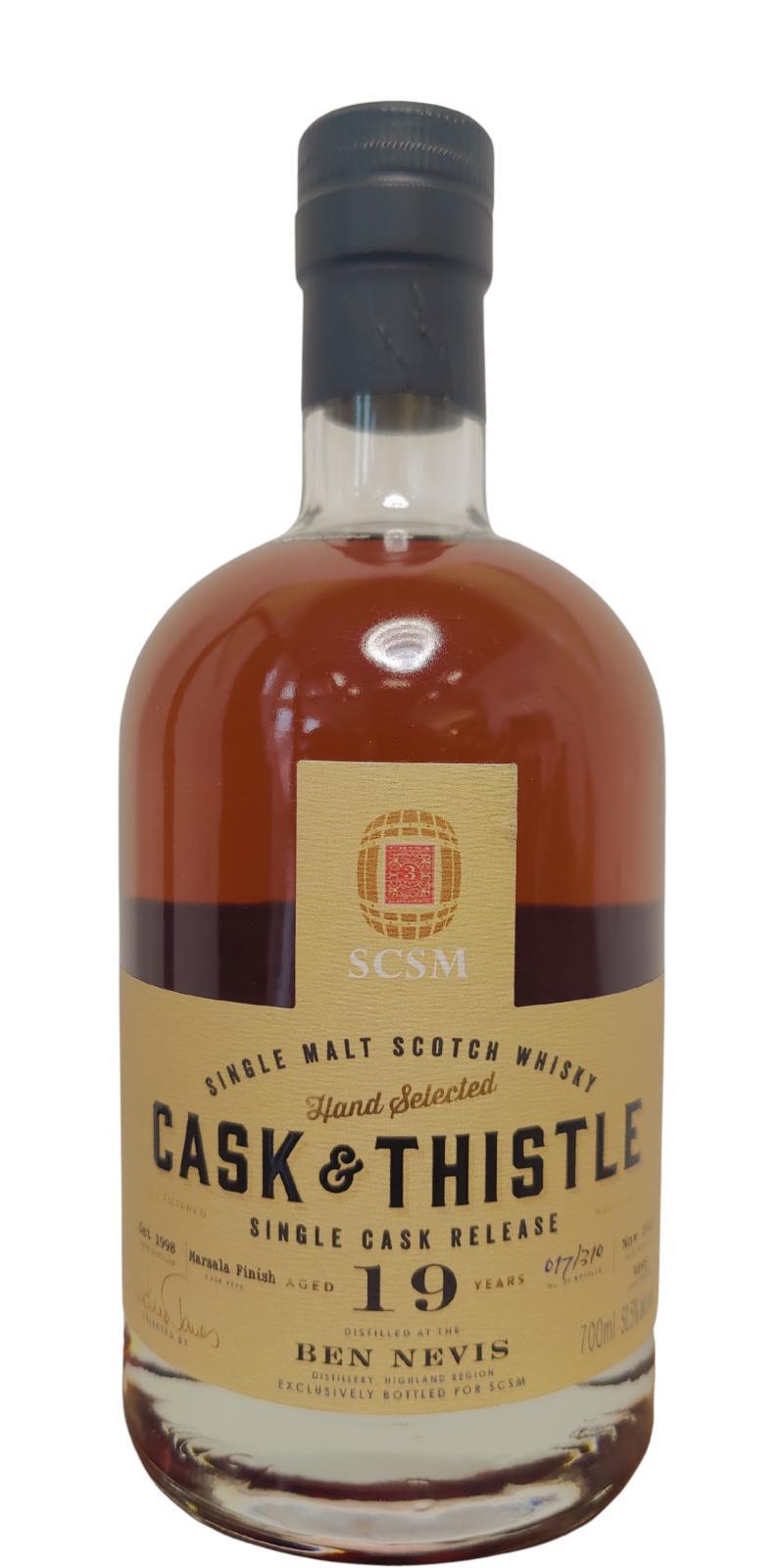 Ben Nevis 1998 H&I Cask & Thistle Collection