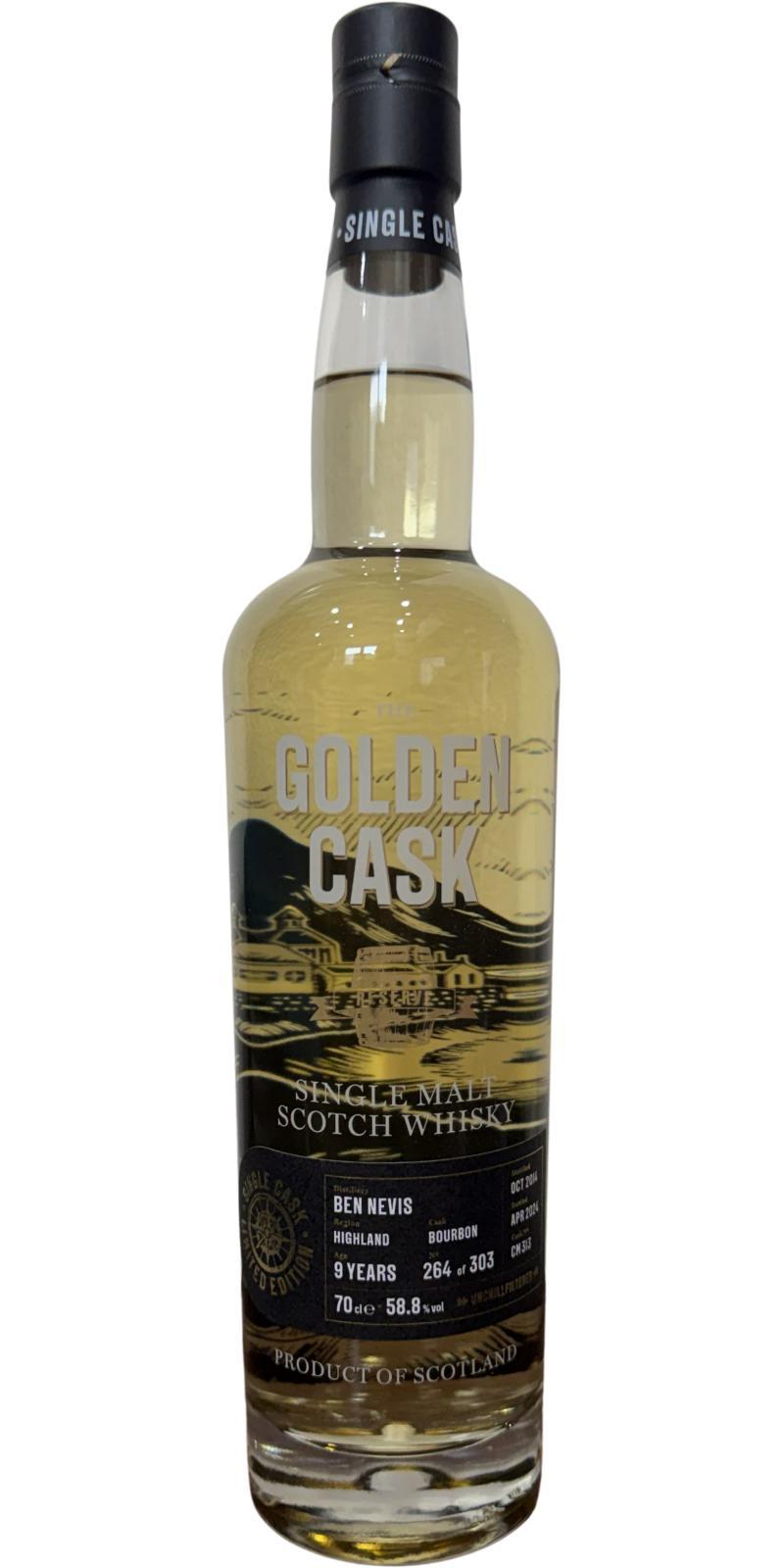 Ben Nevis 2014 HMcD The Golden Cask