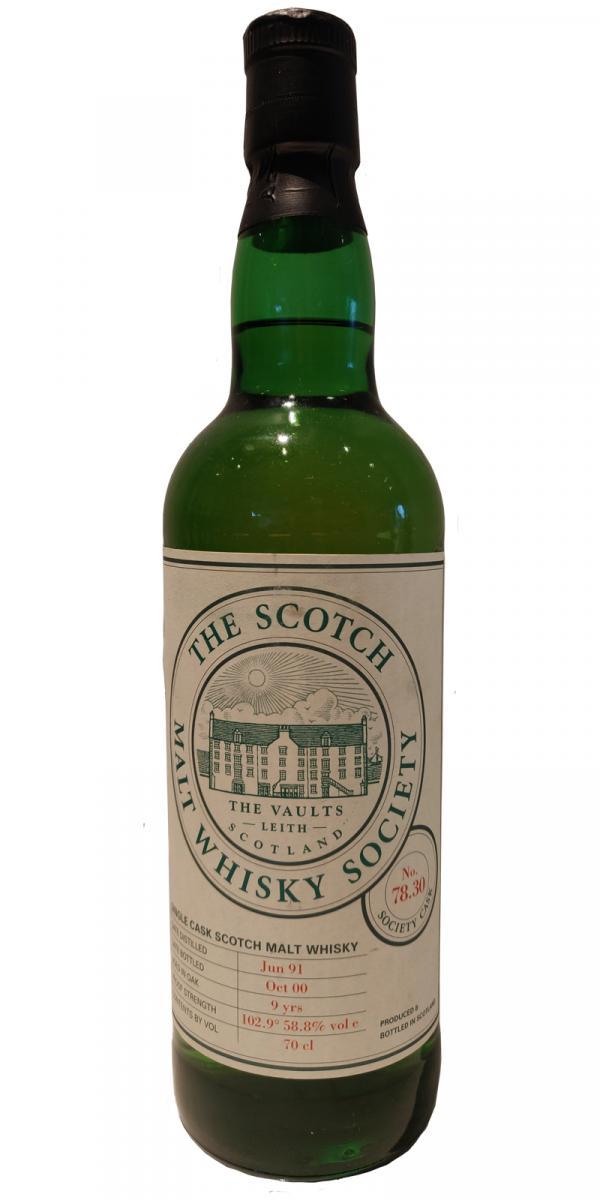 Ben Nevis 1991 SMWS 78.30 Aero Vaseline and grapefruit