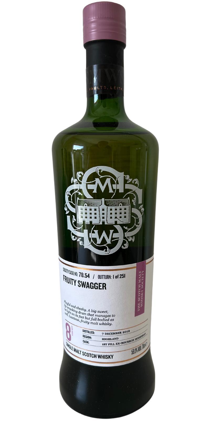 Ben Nevis 2012 SMWS 78.54 Fruity swagger