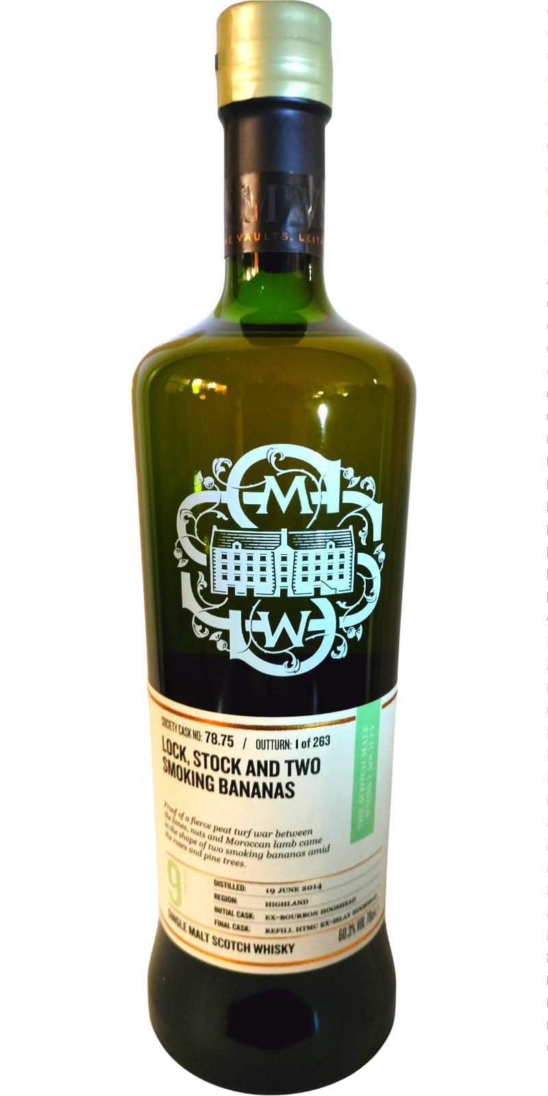 Ben Nevis 2014 SMWS 78.75 Lock, stock and two smoking bananas