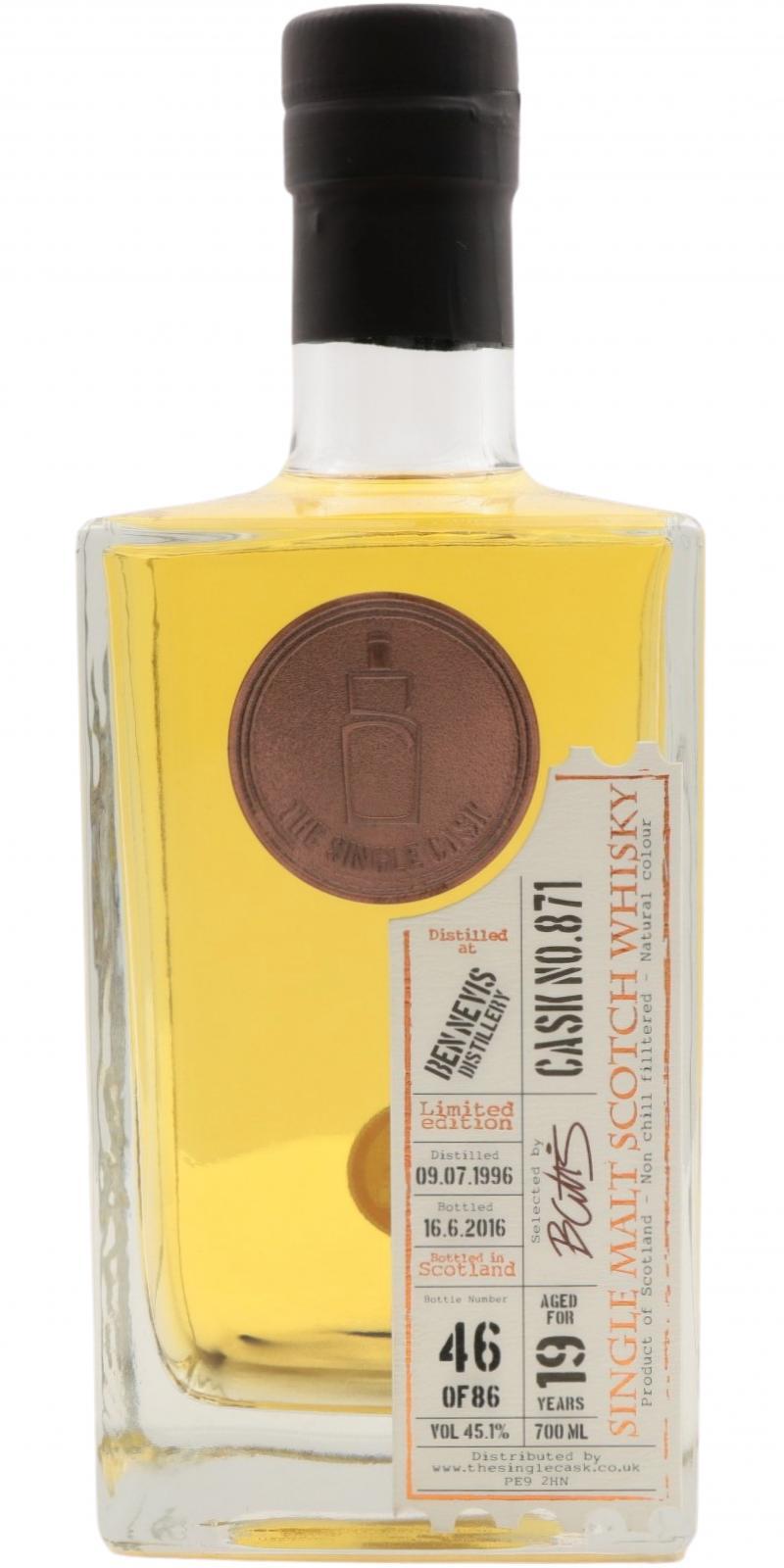 Ben Nevis 1996 TSCL The Single Cask