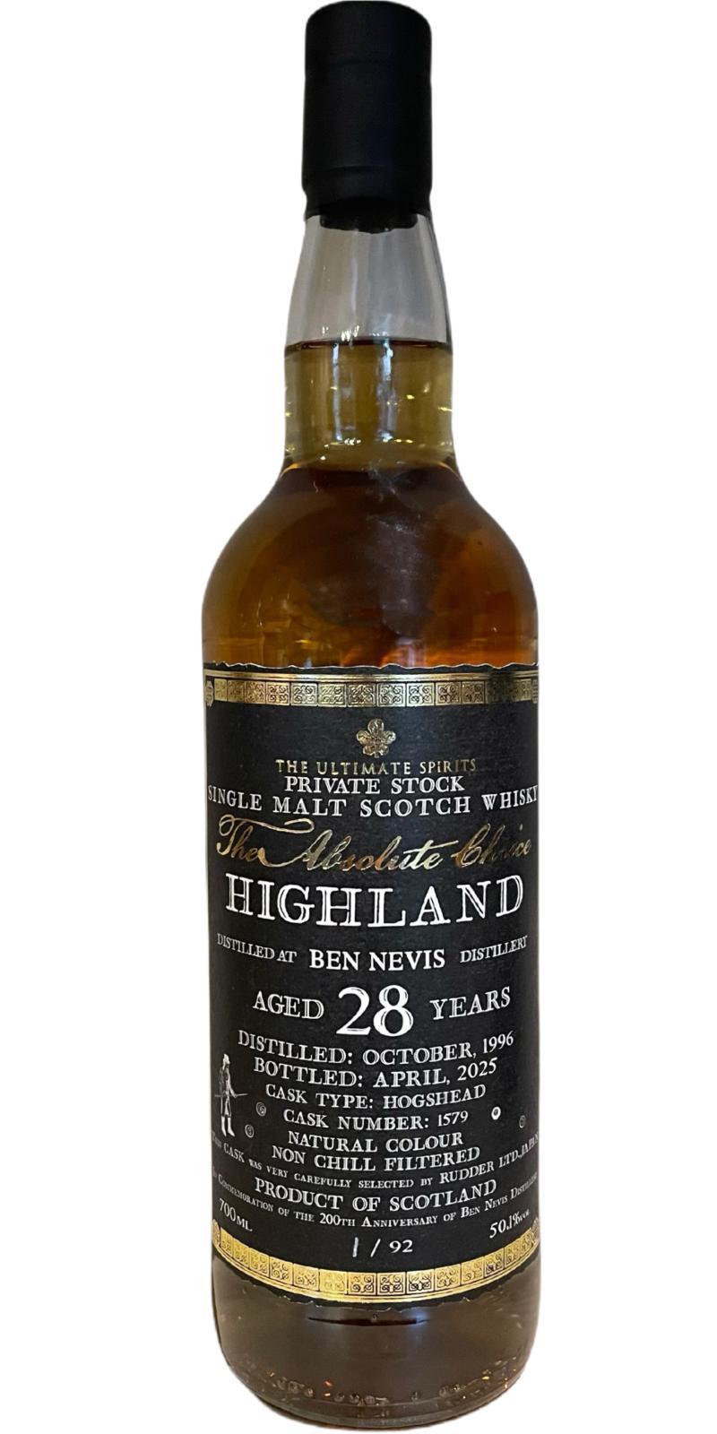 Ben Nevis 1996 TUS The Absolute Choice