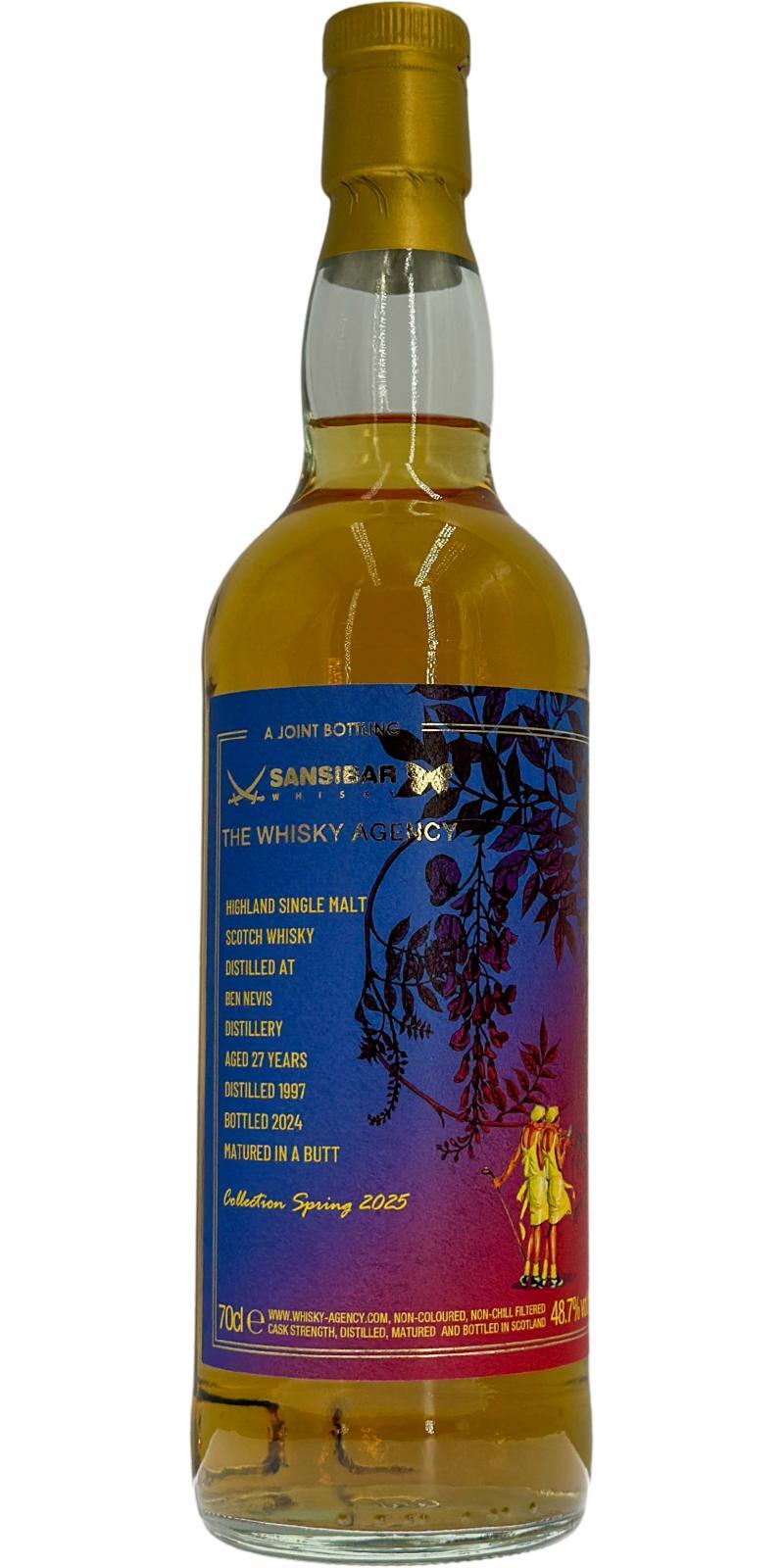 Ben Nevis 1997 TWA Joint Bottling with Sansibar