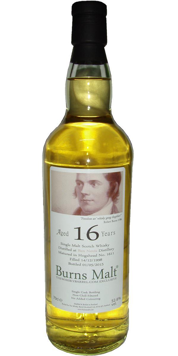 Ben Nevis 1998 TWB Burns Malt
