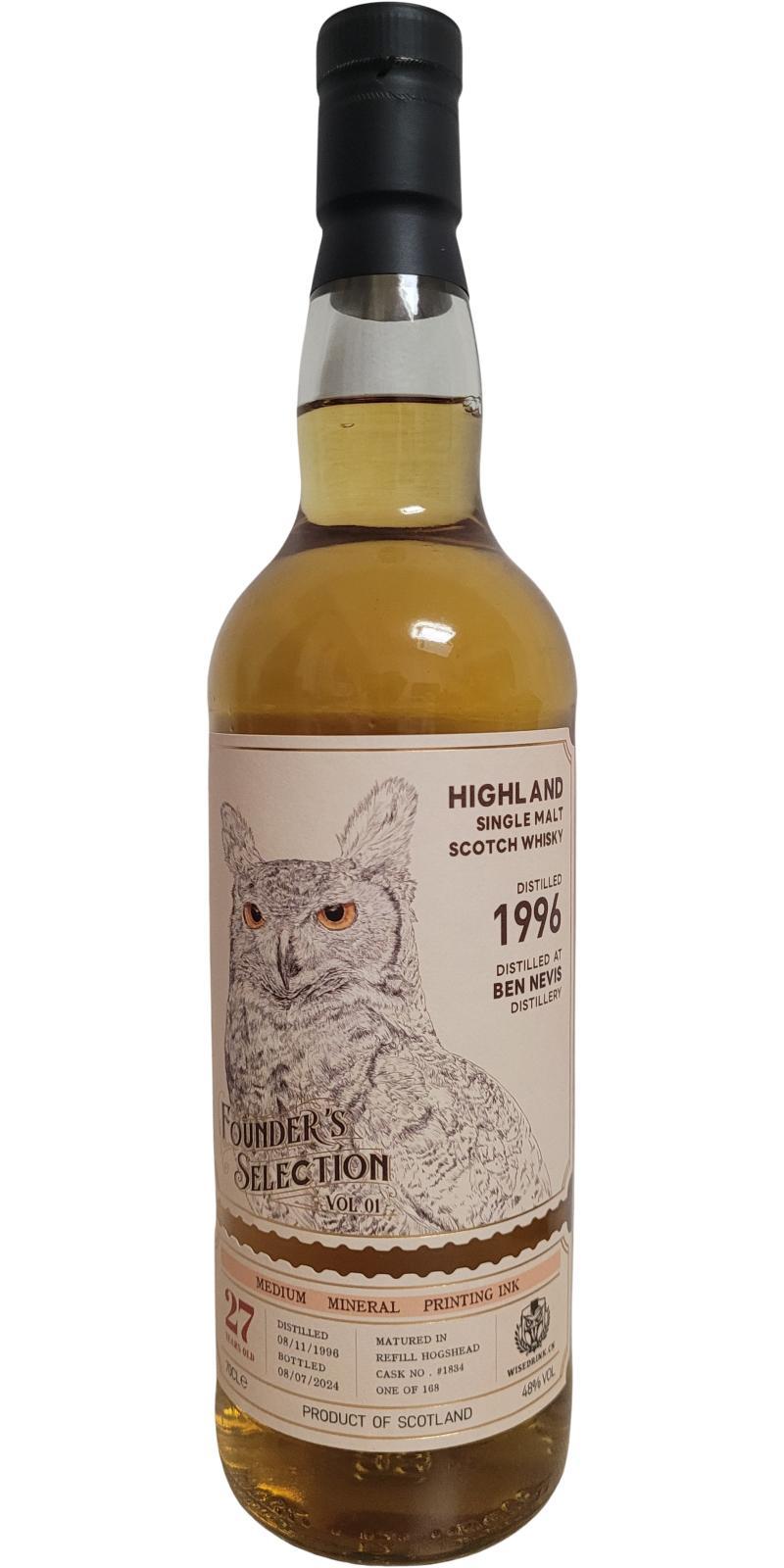 Ben Nevis 1996 UD Founder's Selection Vol 1