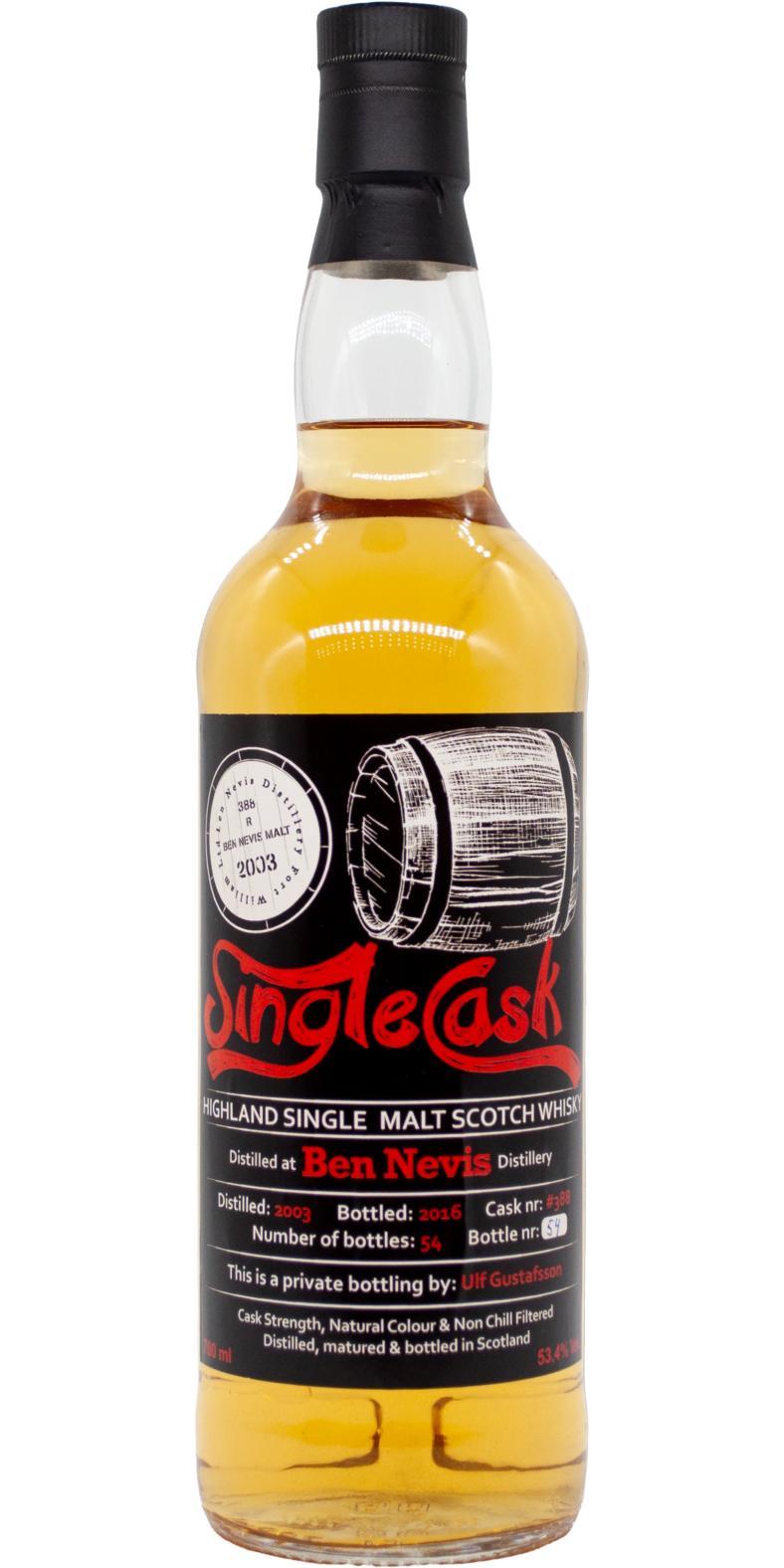 Ben Nevis 2003 UD Private Bottling