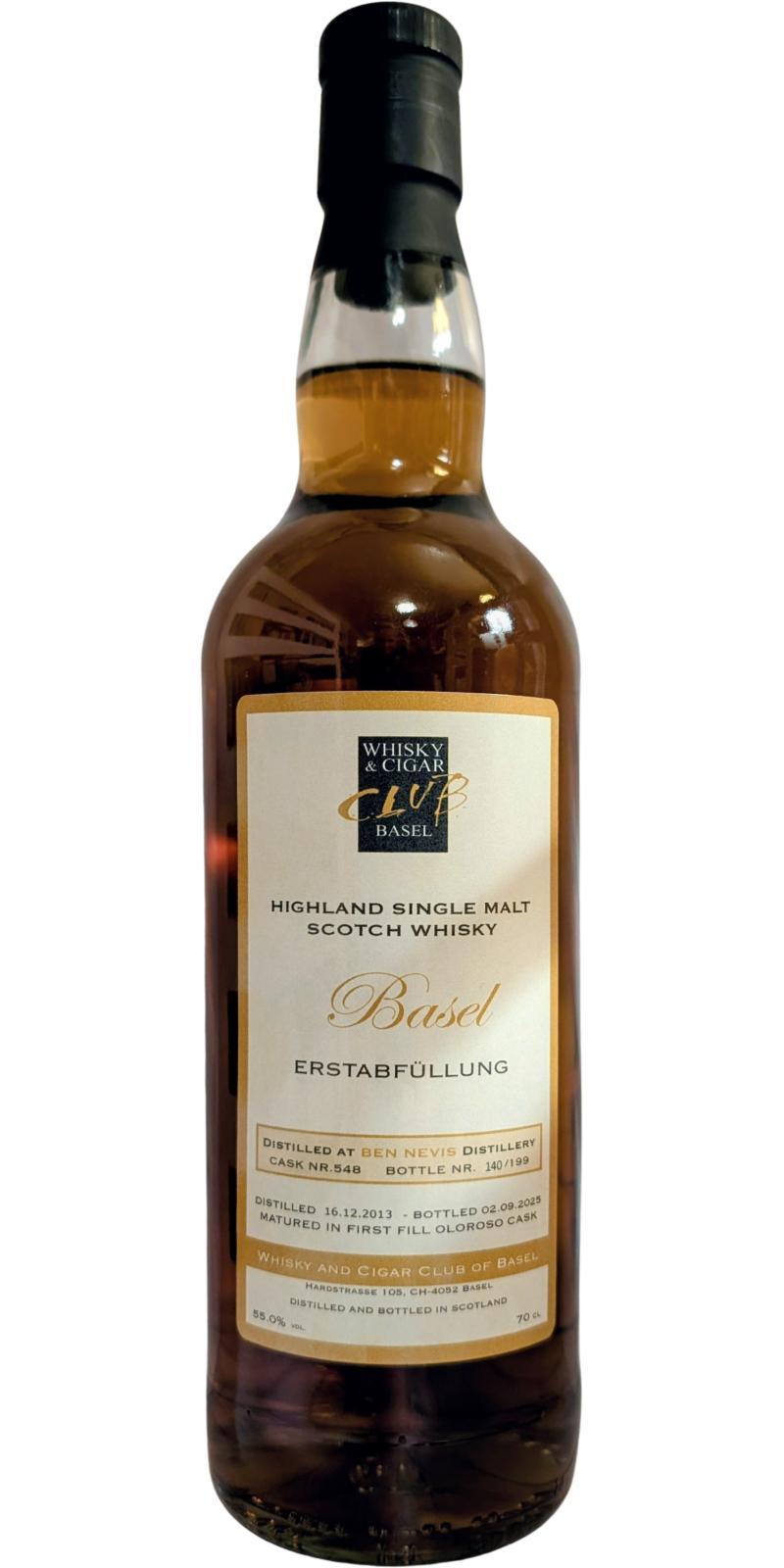 Ben Nevis 2013 UD Erstabfüllung