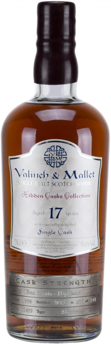 Ben Nevis 1998 V&M Hidden Casks Collection