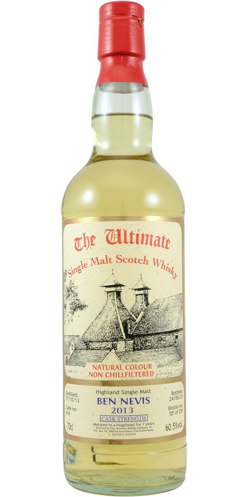 Ben Nevis 2013 vW The Ultimate - Cask Strength