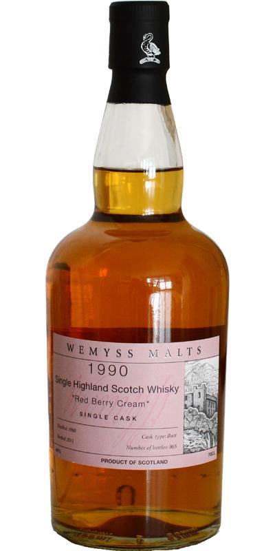 Ben Nevis 1990 Wy Red Berry Cream
