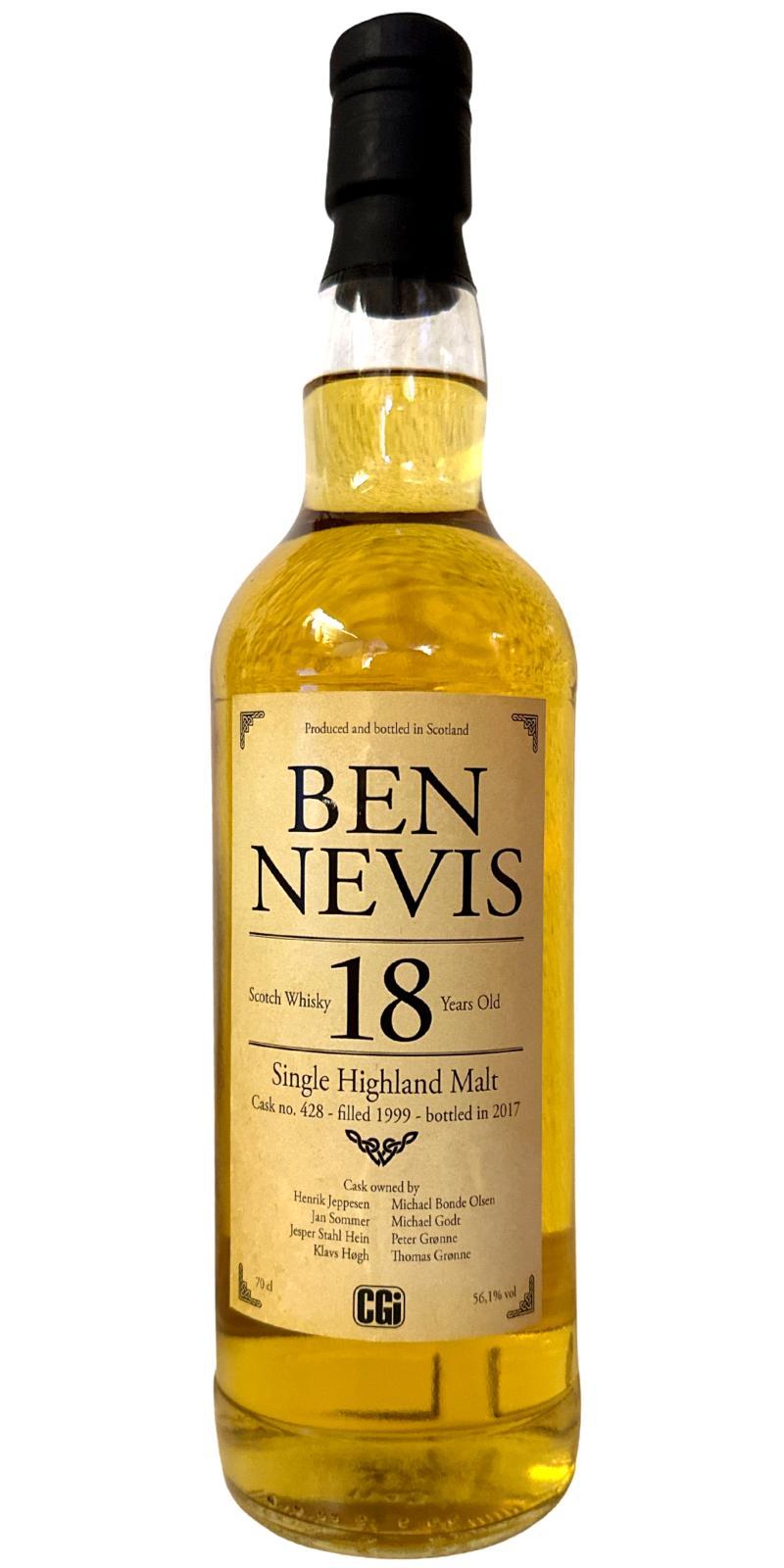 Ben Nevis 1999 WhB Private Cask