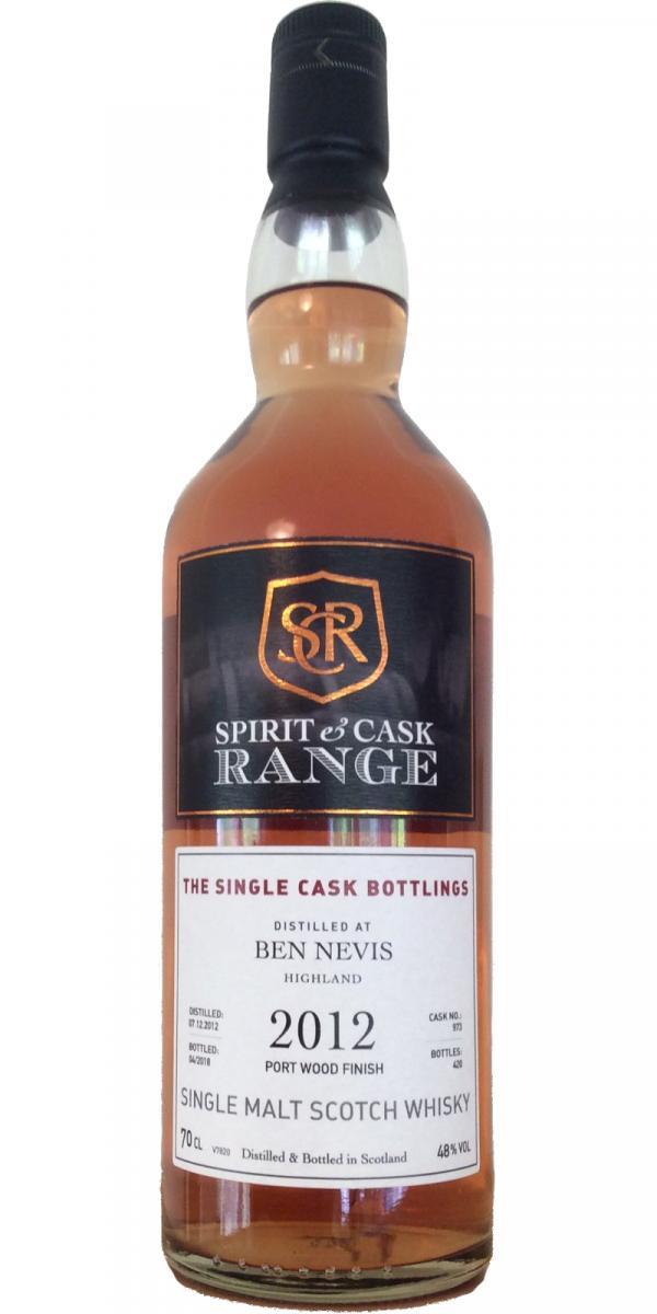 Ben Nevis 2012 Wx Spirit & Cask Range