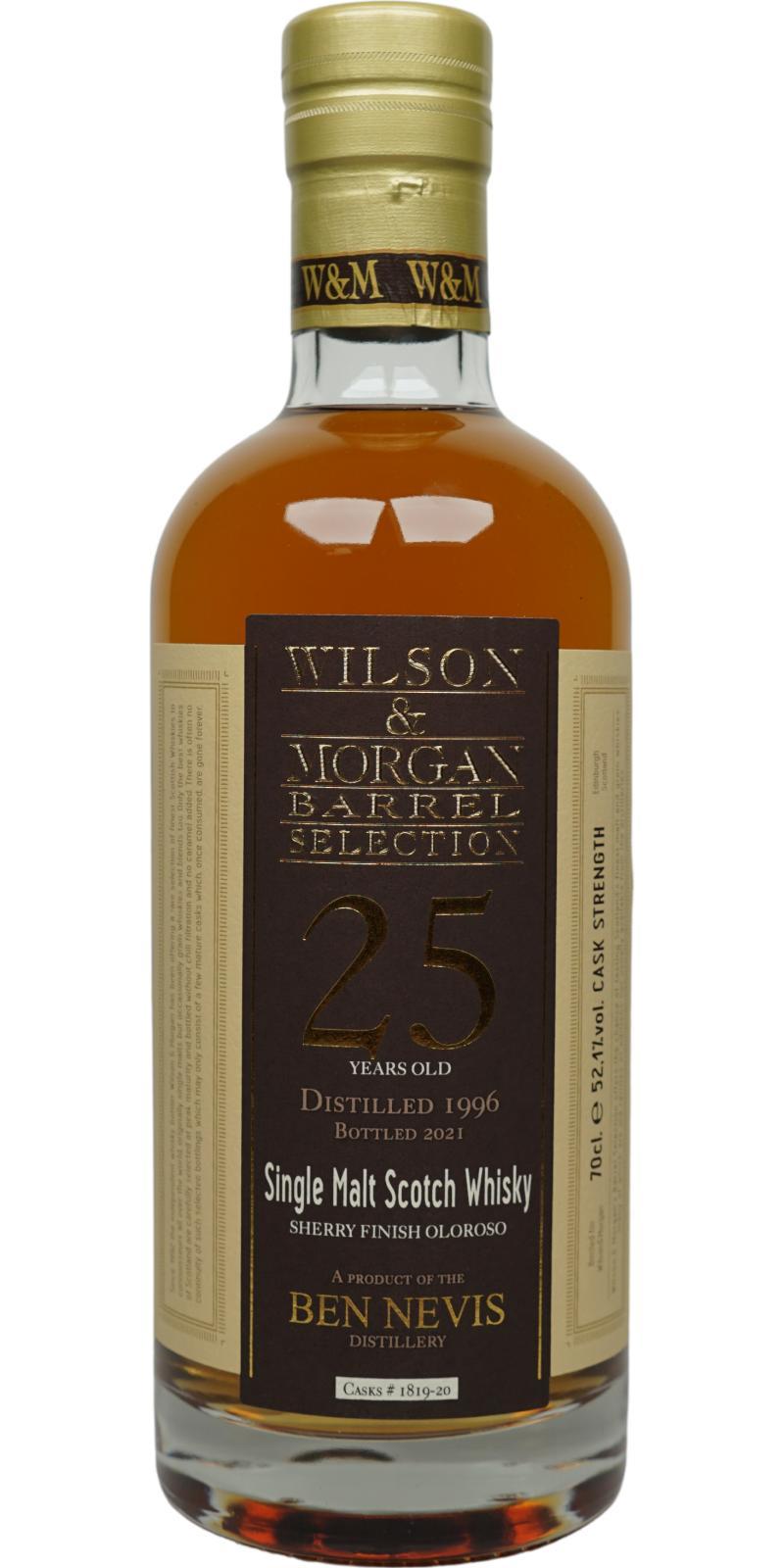 Ben Nevis 1996 WM Barrel Selection - Cask Strength