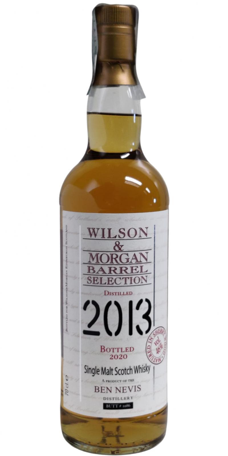 Ben Nevis 2013 WM Barrel Selection