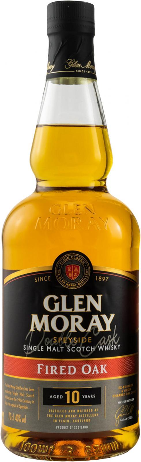 Glen Moray 10-year-old  Fired Oak