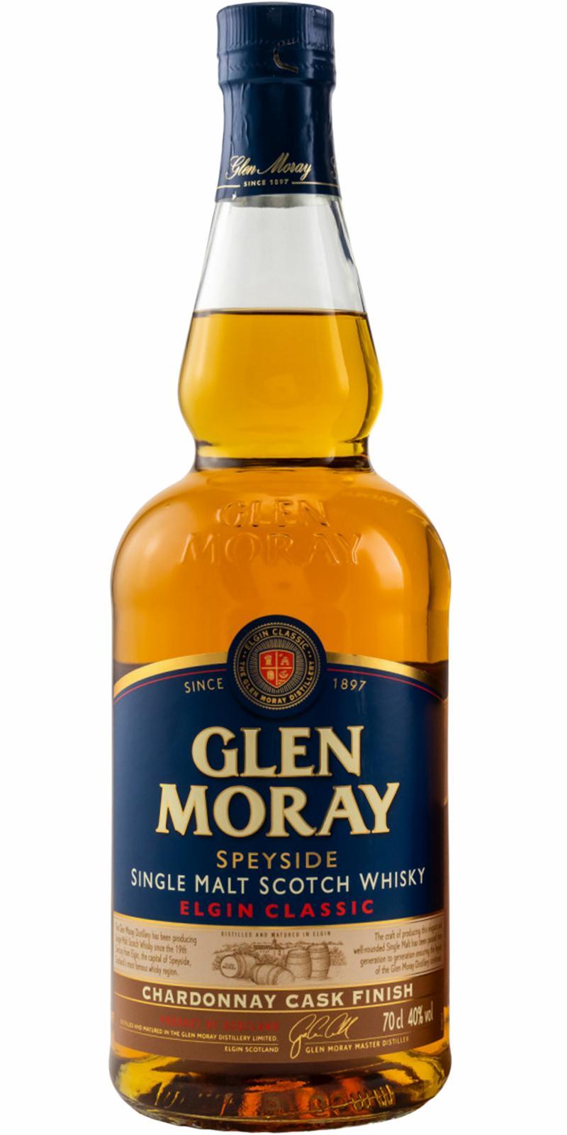 Glen Moray Elgin Classic  Chardonnay Cask Finish