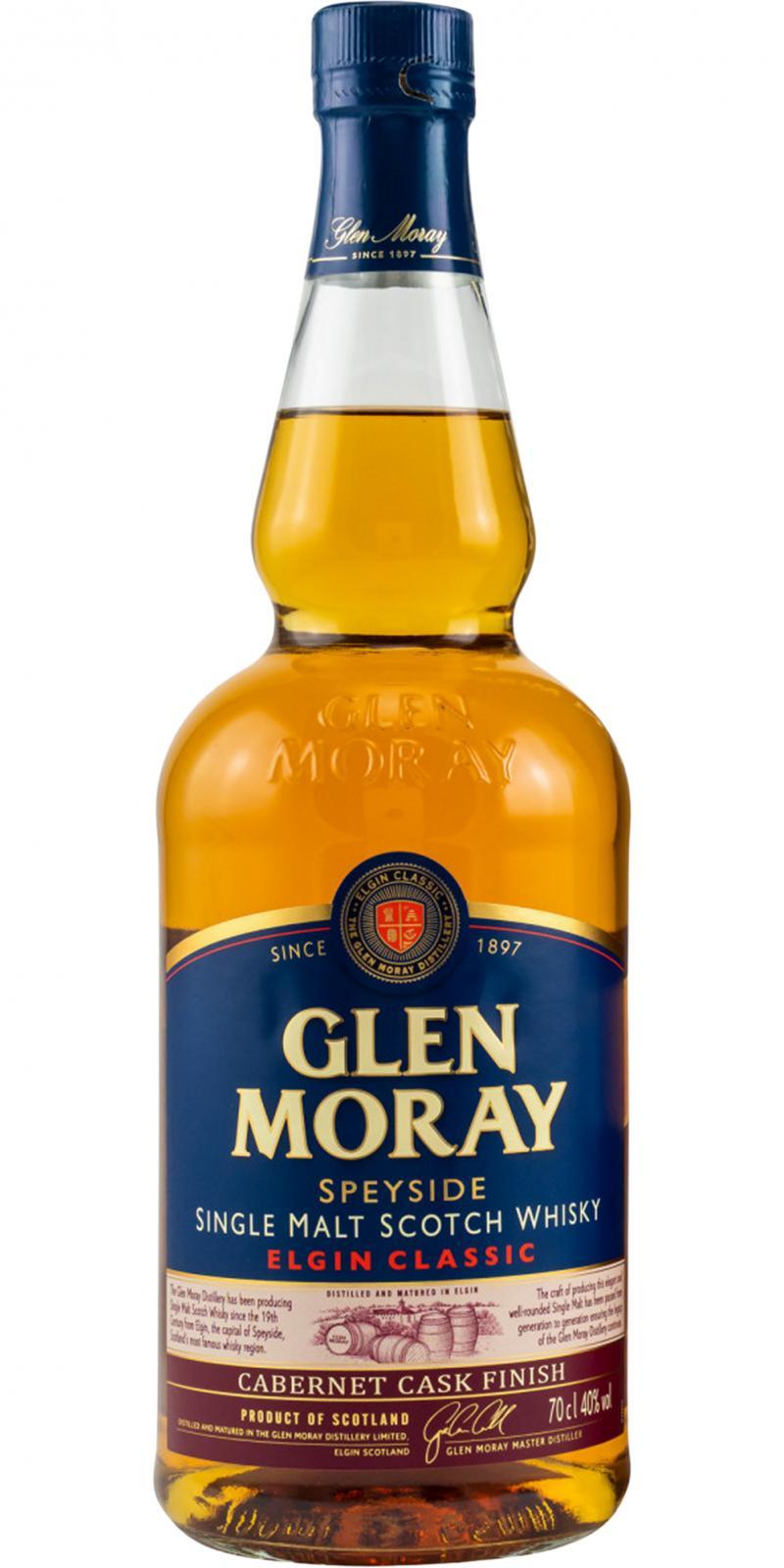 Glen Moray Elgin Classic  Cabernet Cask Finish