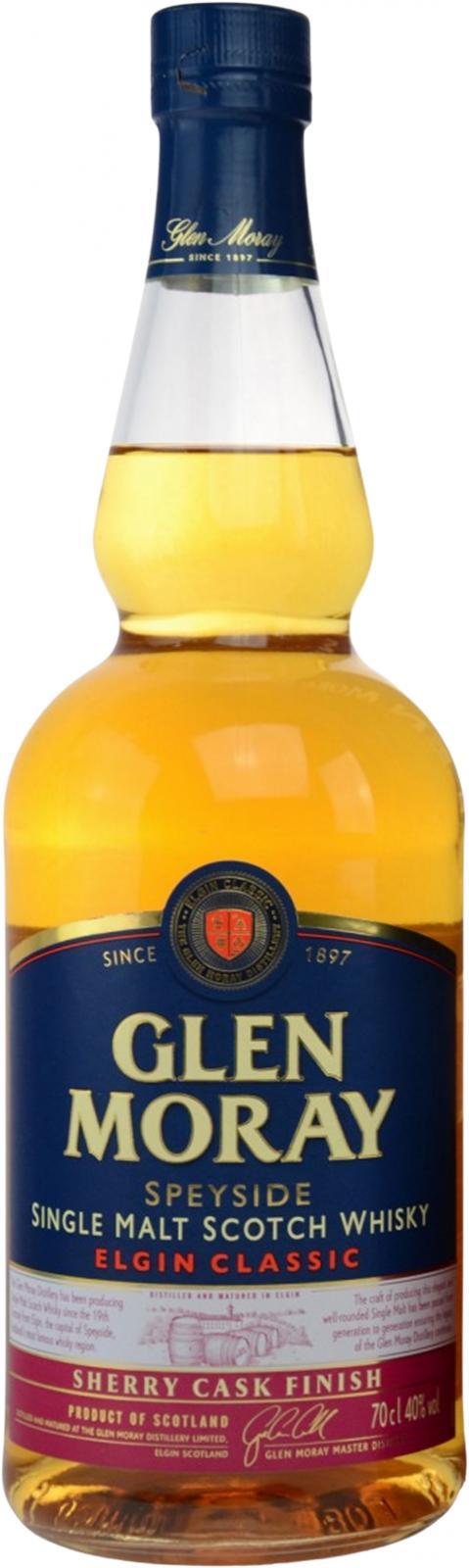 Glen Moray Elgin Classic  Sherry Cask Finish