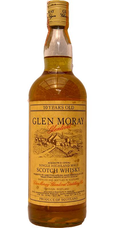 Glen Moray 10-year-old  Glen Moray Glenlivet