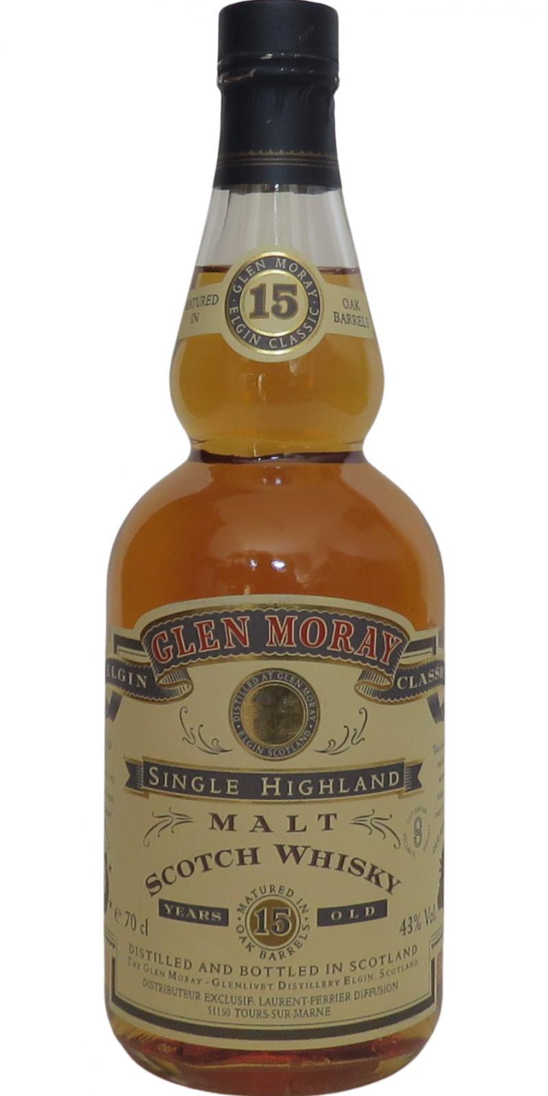 Glen Moray 15-year-old  Gift Set With Glasses