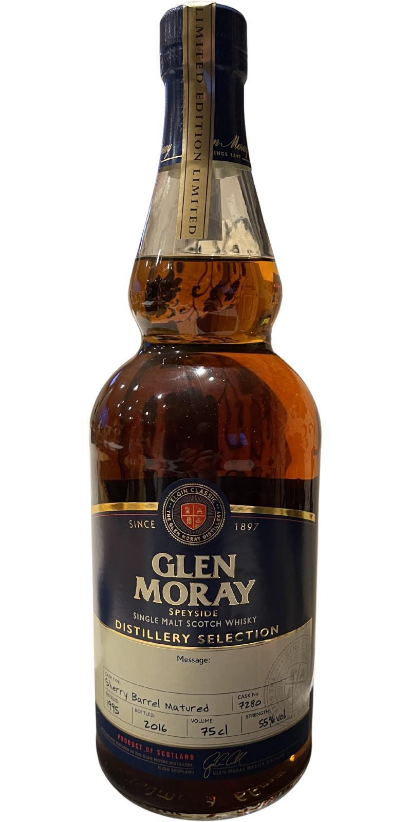 Glen Moray 1995  Distillery Selection