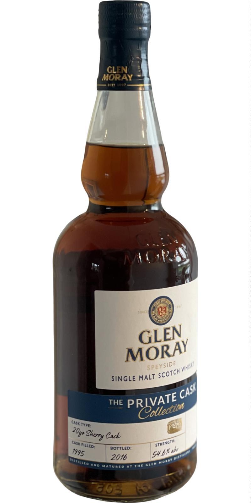 Glen Moray 1995  The Private Cask Collection