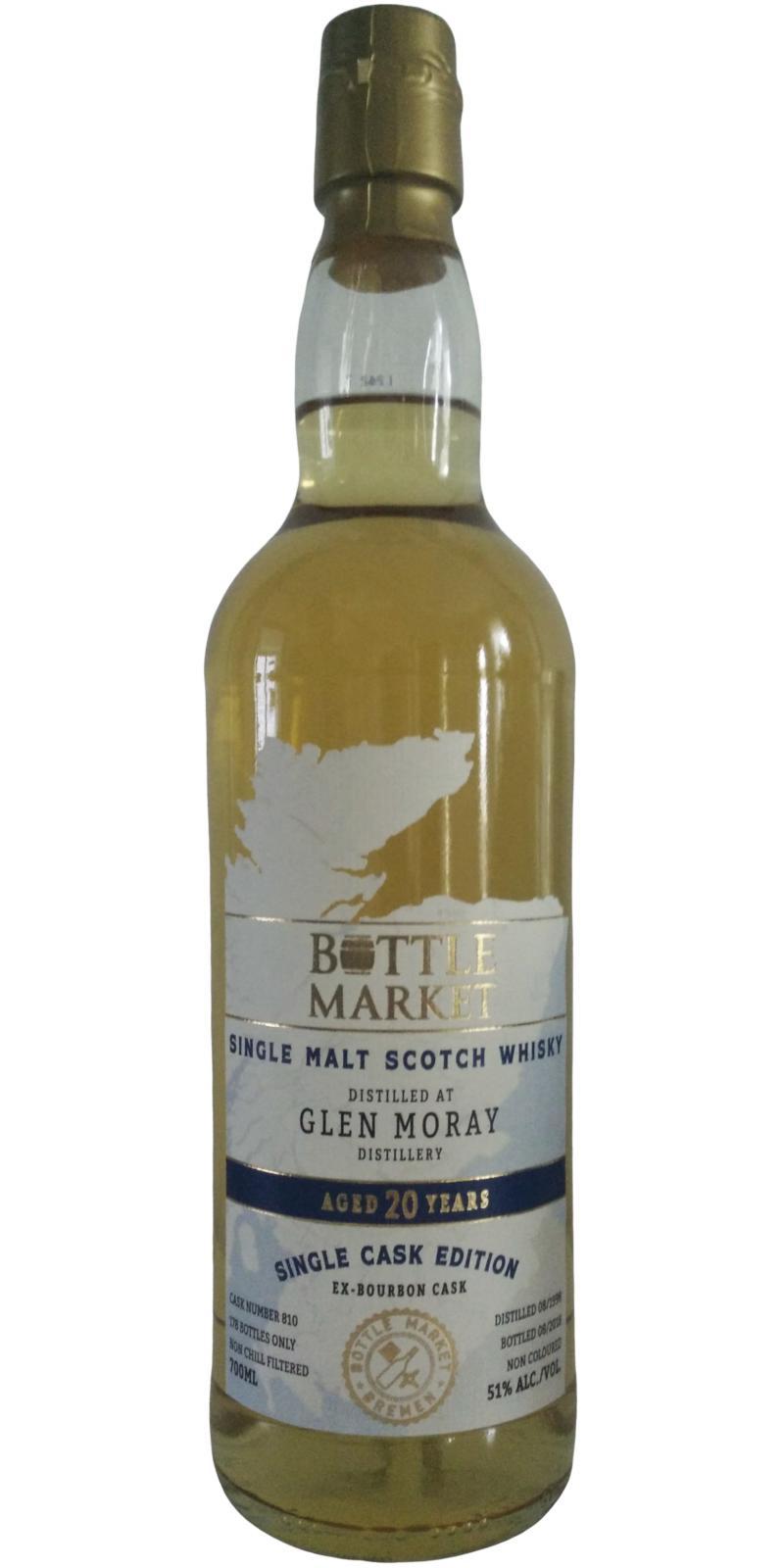 Glen Moray 1998  Bottle Market