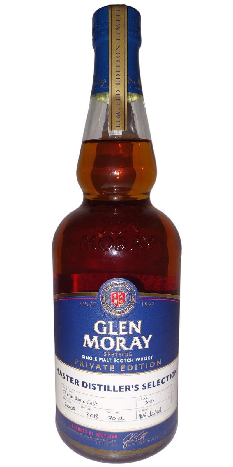 Glen Moray 2004  Master Distiller's Private Collection