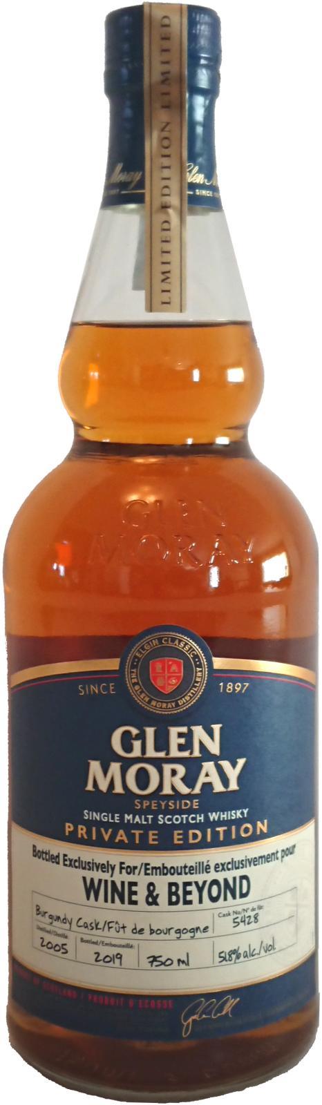 Glen Moray 2005  Private Edition
