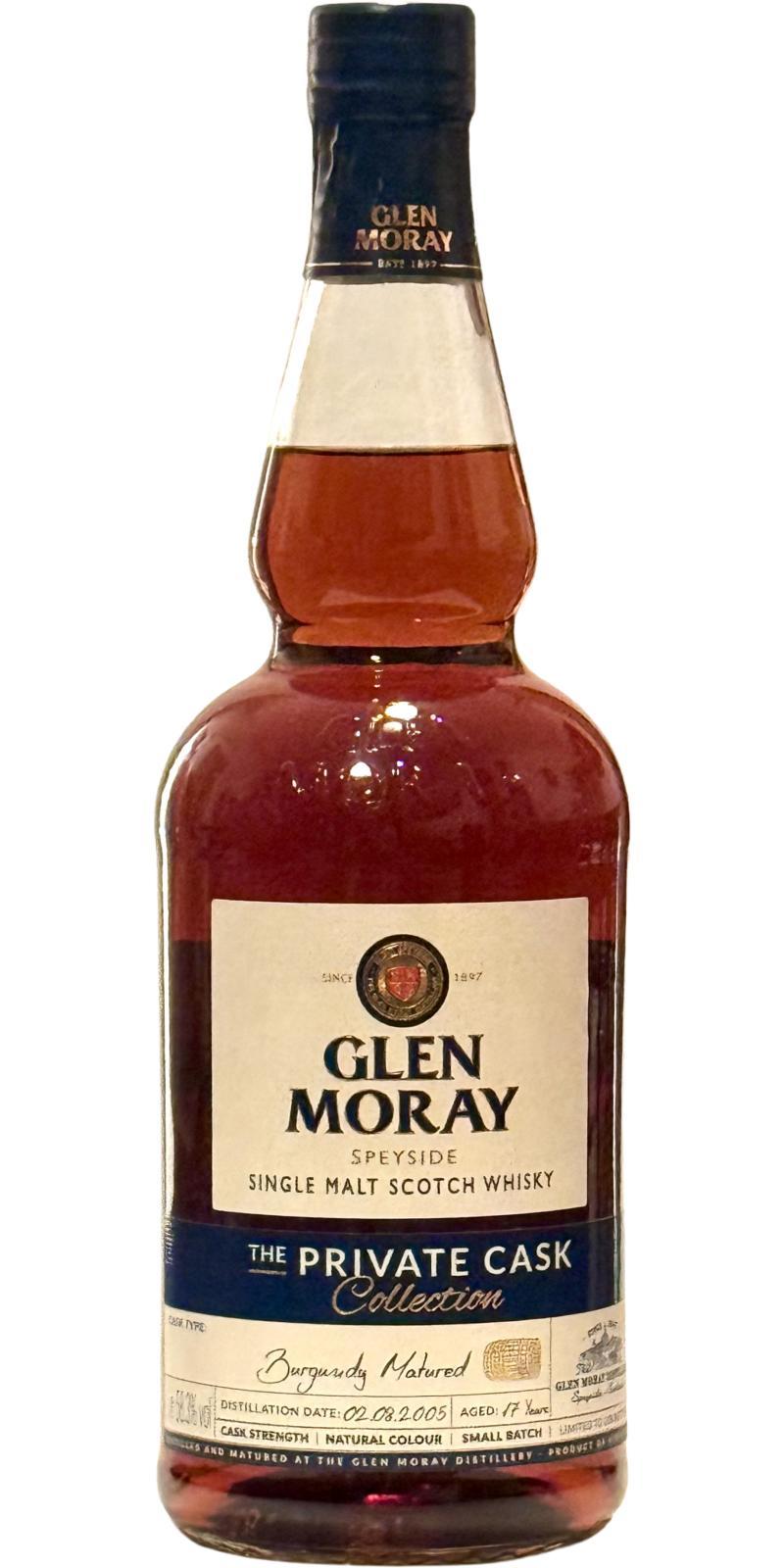 Glen Moray 2005  The Private Cask Collection
