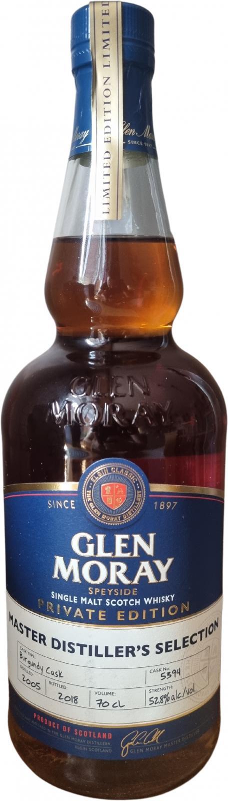 Glen Moray 2005  Master Distiller Selection