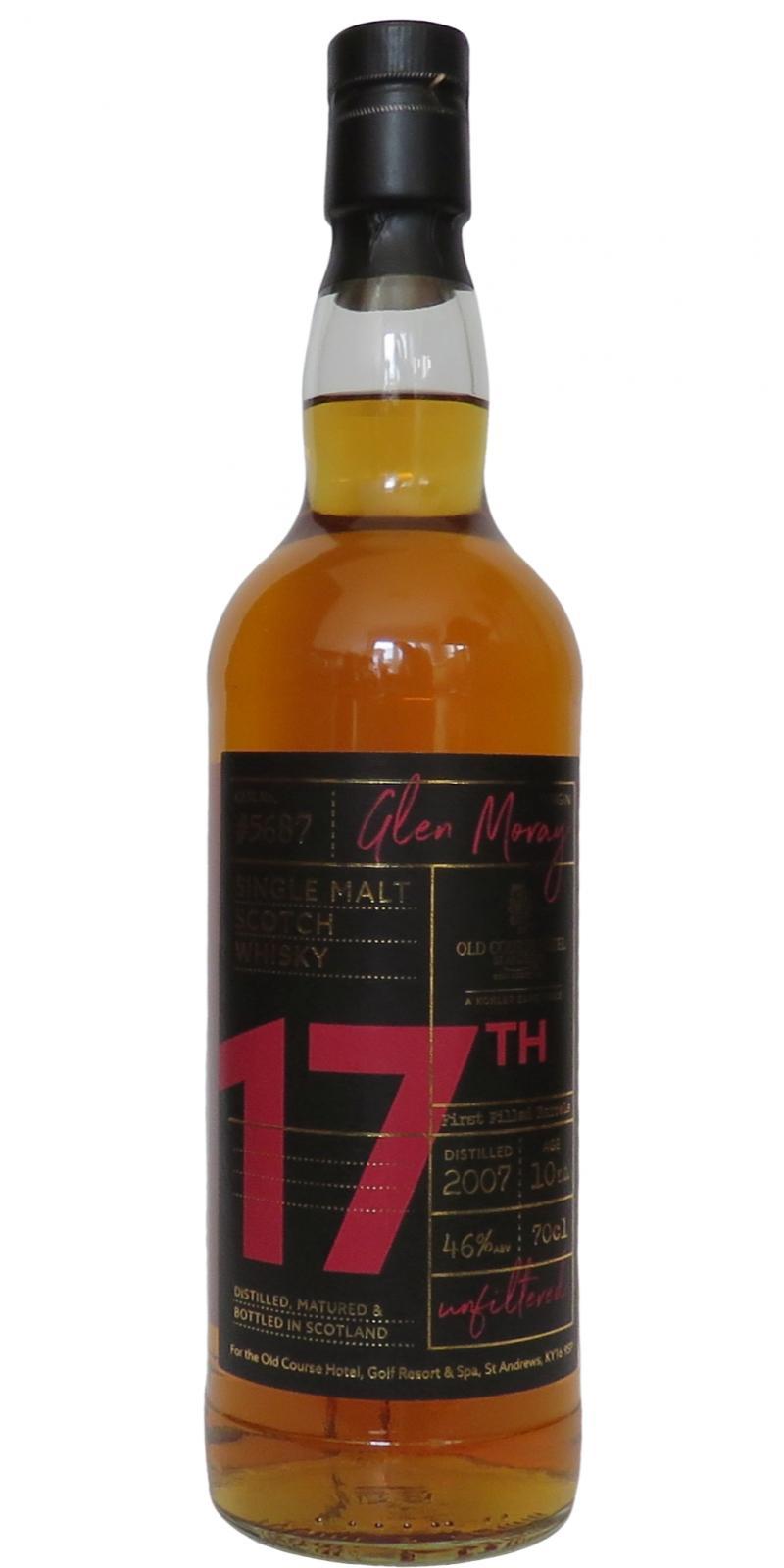 Glen Moray 2007  17th Old Course Hotel