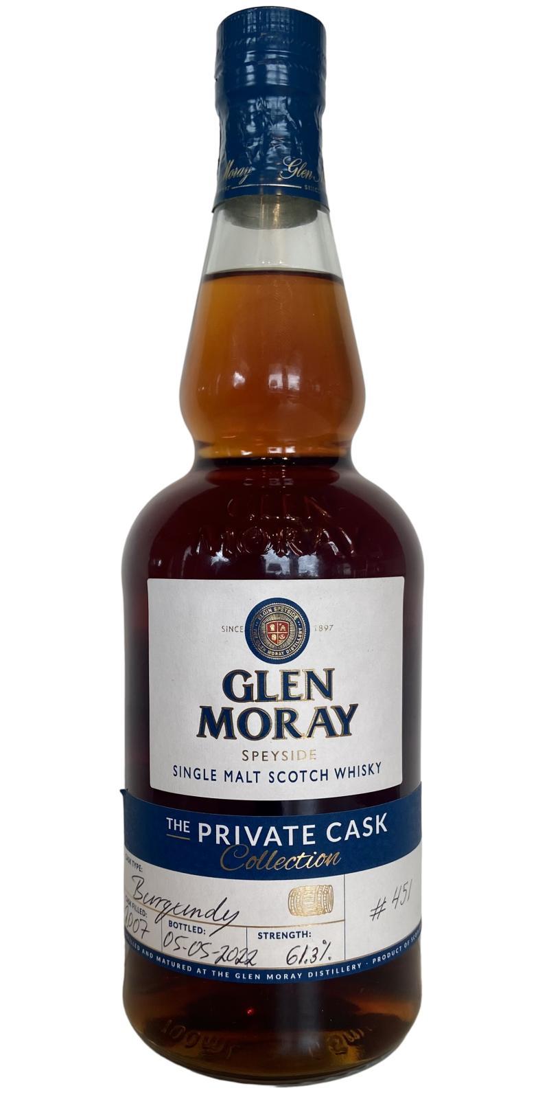 Glen Moray 2007  Hand Bottled at the Distillery